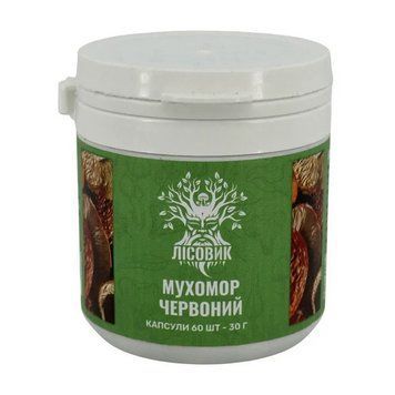 Лісовик Мухомор Червоний (60 caps) 23653-01 фото