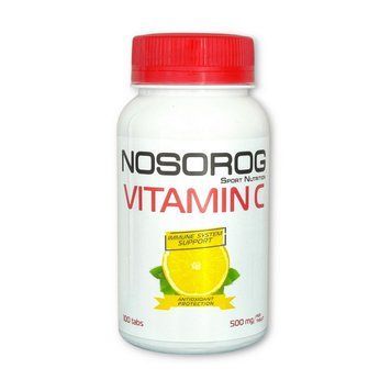 NOSOROG Vitamin C 500 mg (затертий термін придатності) (100 tab) 10286-01_U002243 фото