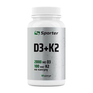 Sporter D3+K2 (60 caps) 24425-01 фото