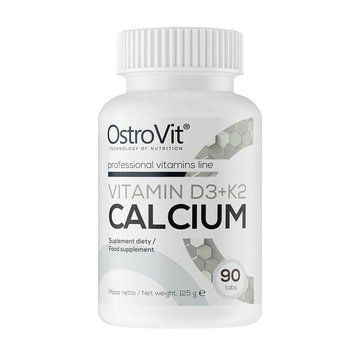 OstroVit Calcium Vitamin D3+K2 (90 tabs) 09220-01 фото