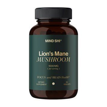 Mind Shi Lion`s Mane Mushroom (60 veg caps) 23772-01 фото