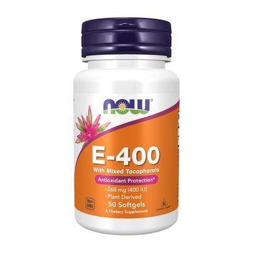 NOW Natural E-400 (50 softgels) 07380-01 фото