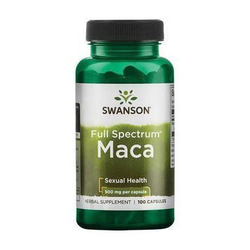 Swanson Maca 500 mg full spectrum (100 caps) 19858-01 фото