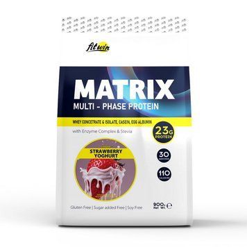 FitWin Matrix Multi-Phase Protein (повреждена целостность упаковки) (900 g, vanilla ice cream) 23346-05_U002485 фото