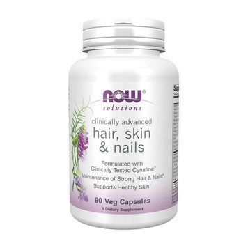 NOW Hair, Skin & Nails (90 veg caps) 06674-01 фото