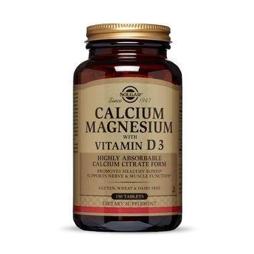 Solgar Calcium Magnesium with Vitamin D3 (150 tab) 18024-01 фото