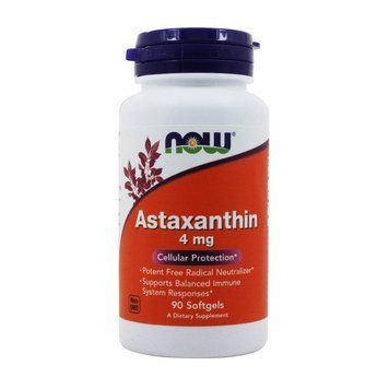 NOW Astaxanthin 4 mg (90 softgels) 11728-01 фото