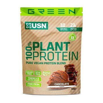 USN 100% Plant Protein (порушено цілісність упаковки) (900 g, chocolate) 22470-01_U002227 фото