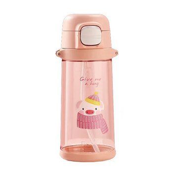 Casno Pig Waterbottle KXN-1219 (690 ml, pink) 21110-01 фото