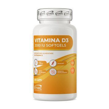 EthicSport (Ostrovit) Vitamin D3 2000 IU (60 caps) 24537-01 фото