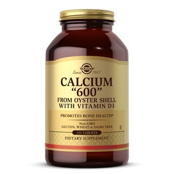 Solgar Calcium 600 with vit D3 (240 tabs) 18409-01 фото