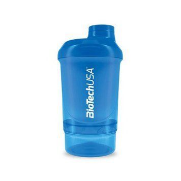 BioTech Shaker Wave Mini + 2 in 1 (300 ml, Schocking Blue) 08746-01 фото