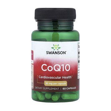 Swanson CoQ10 30 mg (60 caps) 24099-01 фото