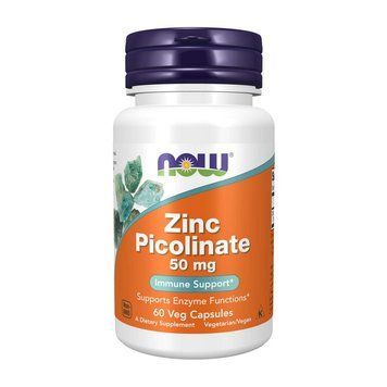 NOW Zinc Picolinate 50 mg (60 caps) 05996-01 фото