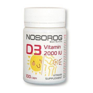 NOSOROG Vitamin D3 2000 IU (100 tab) 11289-01 фото