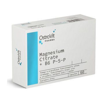OstroVit Magnesium Citrate + B6 P-5-P (60 caps) 24000-01 фото