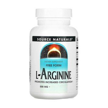 Source Naturals L-Arginine 500 mg (50 tab) 24101-01 фото