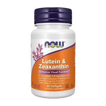 NOW Lutein & Zeaxanthin (60 softgels) 10134-01 фото