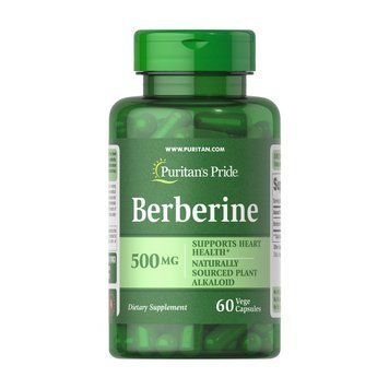Puritan's Pride Berberine 500 mg (60 veg caps) 22286-01 фото