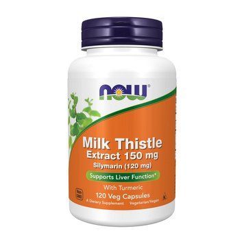 NOW Milk Thistle Extract 150 mg (120 veg caps) 10157-01 фото