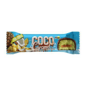 FitWin Coco Caramel No Sugar Added (мя`тий батончик) (40 g, pineapple) 23304-01_U002159 фото