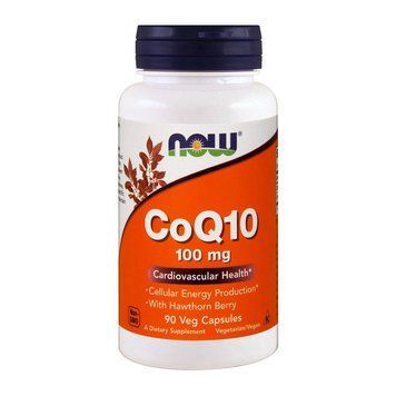 NOW CoQ10 100 mg (90 veg caps) 09302-01 фото