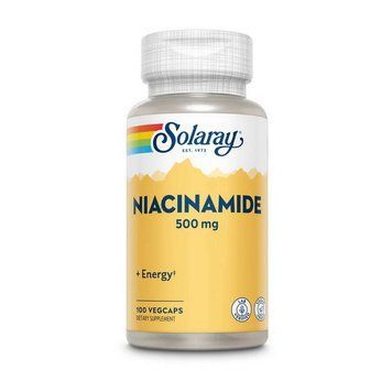 Solaray Niacinamide 500 mg (100 veg caps) 24621-01 фото