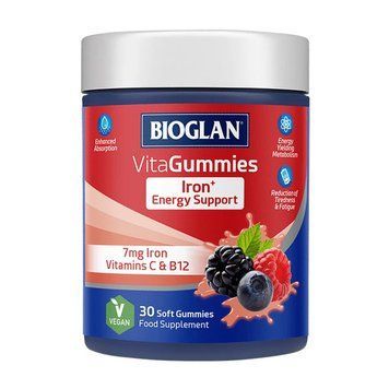 Bioglan VitaGummies Iron (30 soft gummies, mixed berry) 24150-01 фото