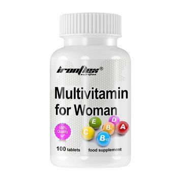 IronFlex Multivitamin for Women (100 tab) 18208-01 фото