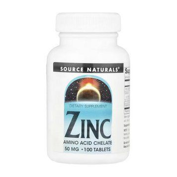 Source Naturals Zinc 50 mg (100 tabs) 24103-01 фото
