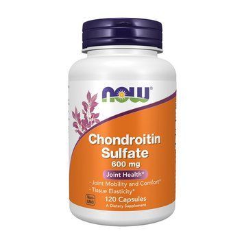 NOW Chondroitin Sulfate 600 mg (120 caps) 10159-01 фото