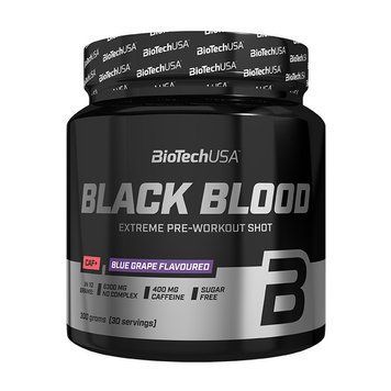 BioTech Black Blood CAF+ (330 g, blueberry) 08472-02 фото