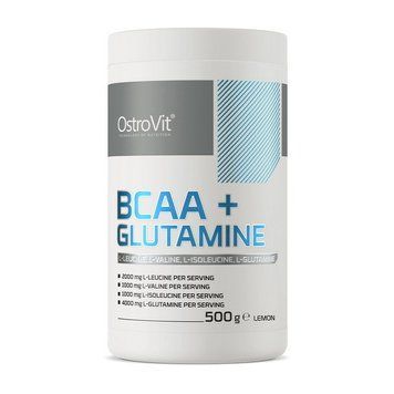 OstroVit BCAA+Glutamine (500 g, lemon) 08484-01 фото