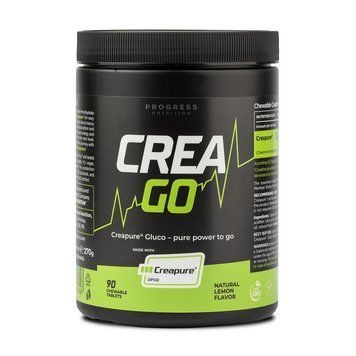 Progress Nutrition CreaGo Creapure (90 chew tabs, lemon) 24502-01 фото