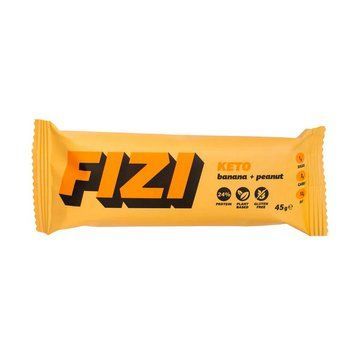 Fizi Keto Protein Bar (45 g, banana + peanut) 22444-01 фото