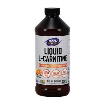 NOW L-Carnitine Liquid 1000 mg (термін до 28.10.2025 вакуум у пляшці) (473 ml, citrus) 02133-01_U002198 фото