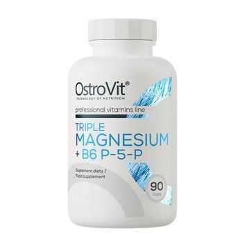 OstroVit Triple Magnesium+B6 P-5-P (90 caps) 20281-01 фото