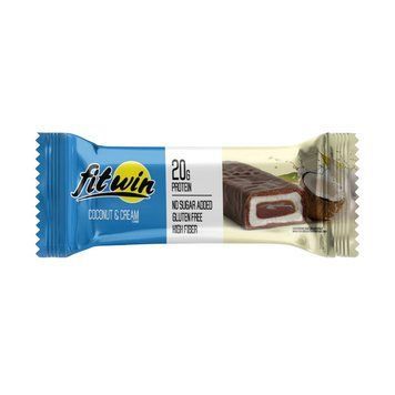 Fitwin Bar No Sugar Added (60 g, coconut & cream) 23314-01 фото