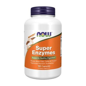 NOW Super Enzymes (180 caps) 07804-01 фото