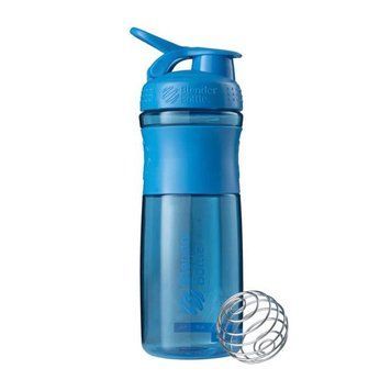 Blender Bottle SportMixer Flip (820 ml, cyan) 23610-01 фото