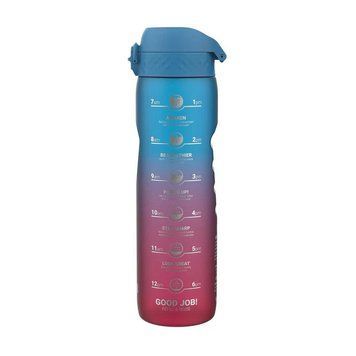 PowerPlay ION8 Waterbottle (1 L, blue/pink gradien) 23937-01 фото