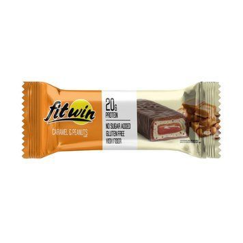 FitWin Fitwin Bar No Sugar Added (60 g, caramel & peanuts) 23315-01 фото