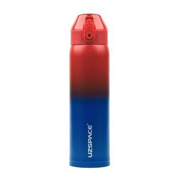Uzspace X4 Gradient Waterboottle 4201 (500 ml, red/blue) 23551-01 фото
