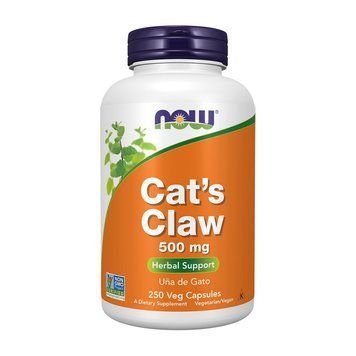 NOW Cat`s Claw 500 mg (250 veg caps) 07721-01 фото