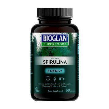 Bioglan Organic Spirulina (60 caps) 23371-01 фото