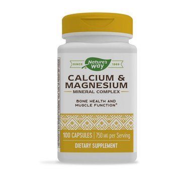 Nature's Way Calcium & Magnesium (100 caps) 22631-01 фото
