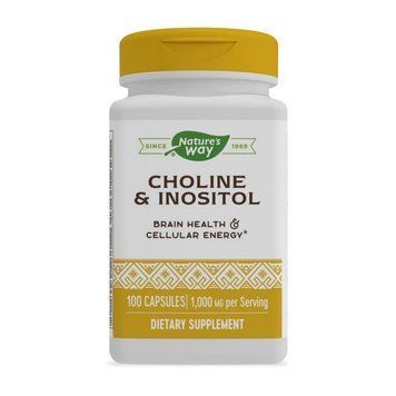 Nature's Way Choline & Inositol (100 caps) 22635-01 фото