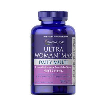 Puritan's Pride Ultra Woman Max Daily Multi (90 caplets) 10510-01 фото